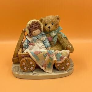 Cherished Teddies Molly Friendship Softens A Bumpy Ride 1992 Hamilton Gifts